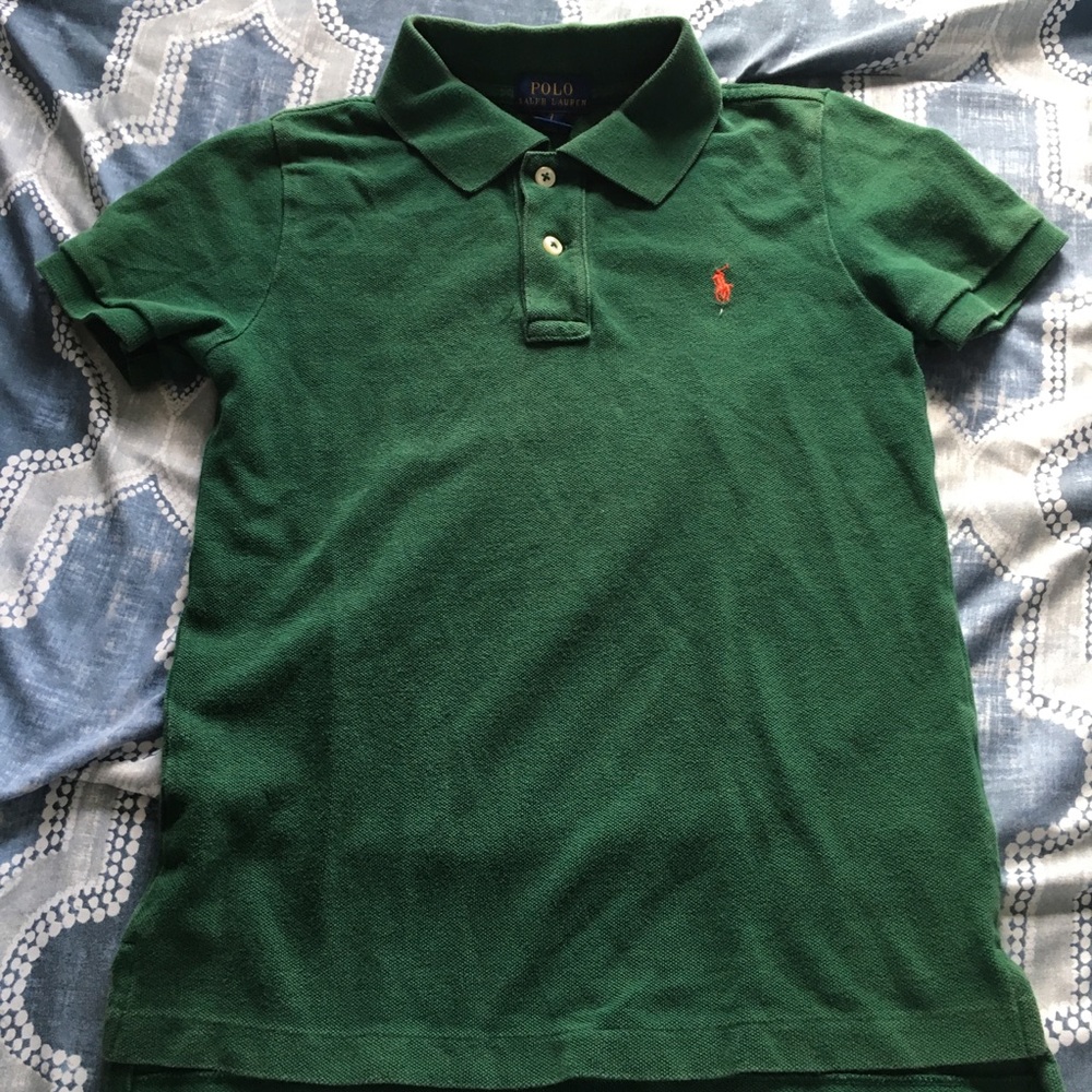 Polo Ralph Lauren Polo size 7 boys green